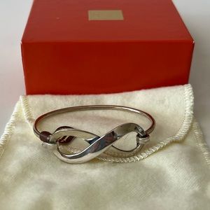 RETIRED James Avery Bold Infinity Hook-on Bracelet